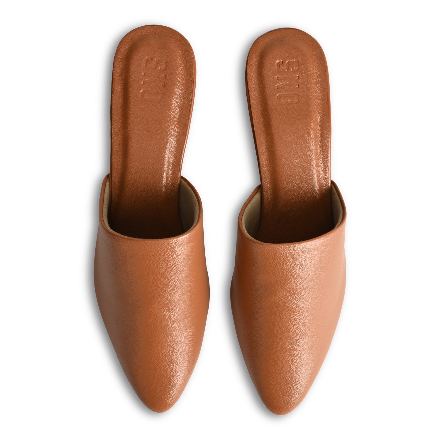 CobbleX Tan Mule Heels For Women