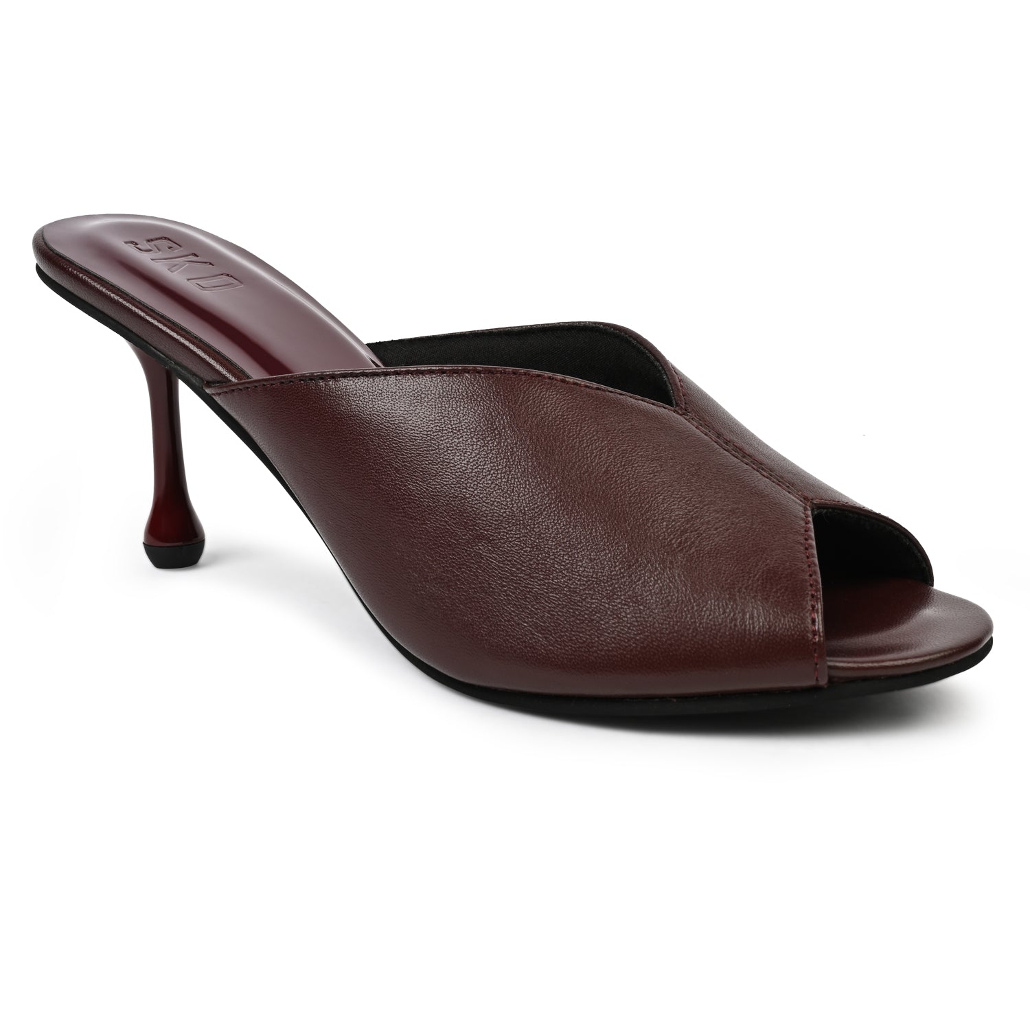 Maura in Maroon Heels for Women