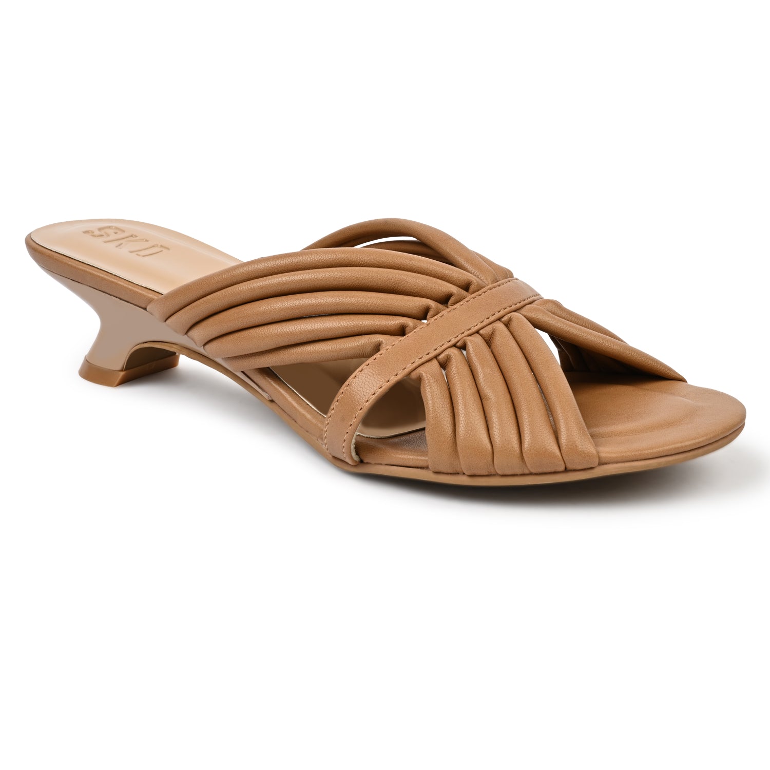 Kit Beige Kitten Heels for Women