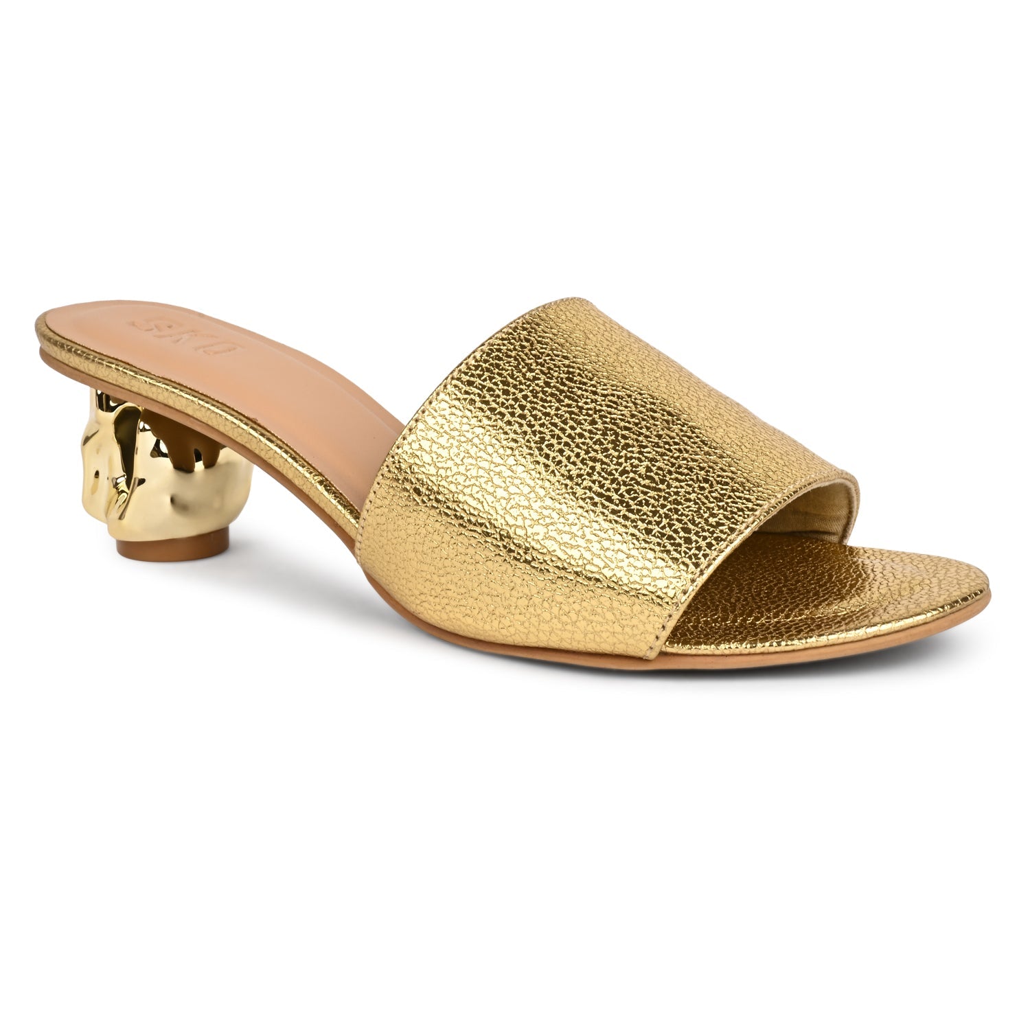 Rose Heels in Gold