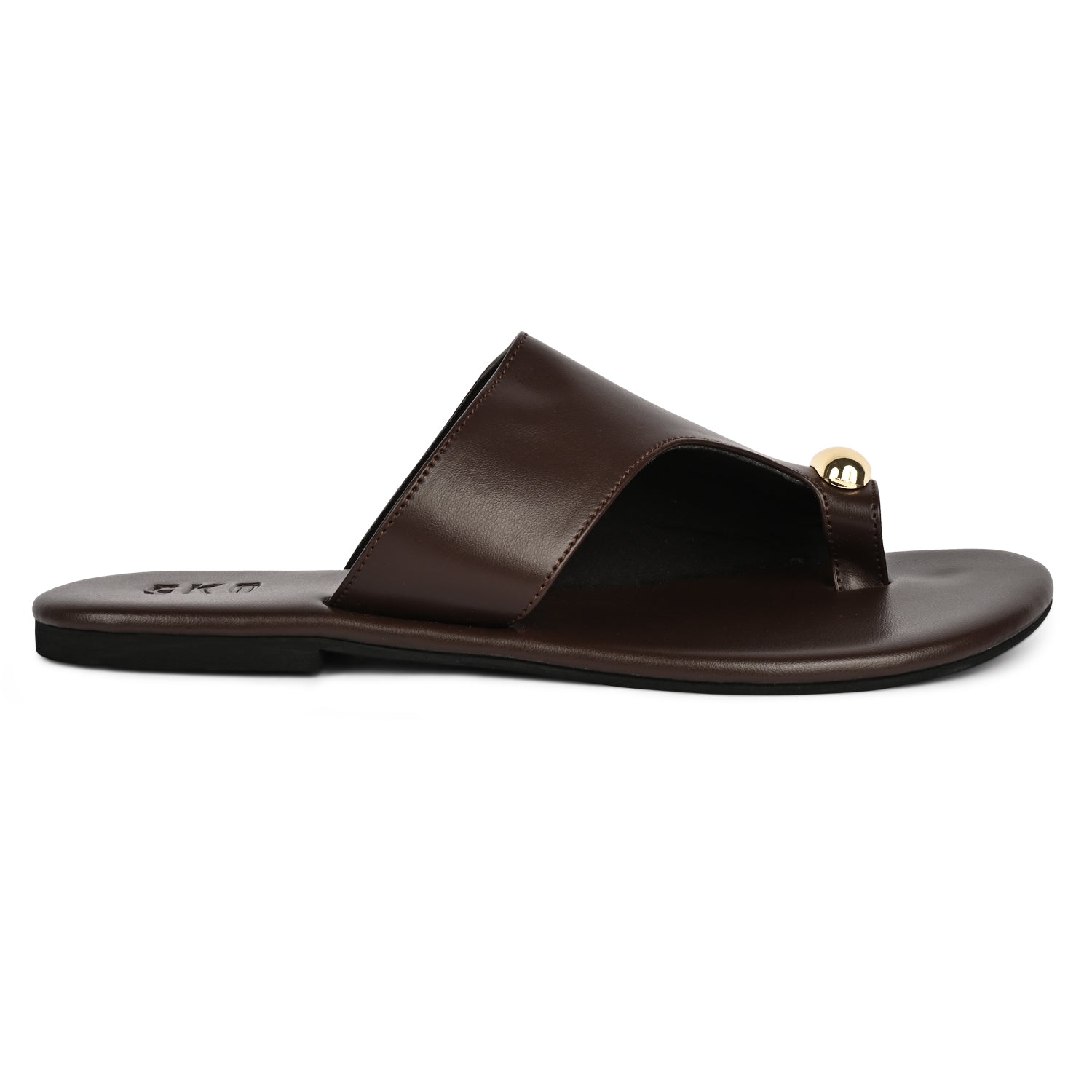 AmalfiO Brown Flat Sandals For Women