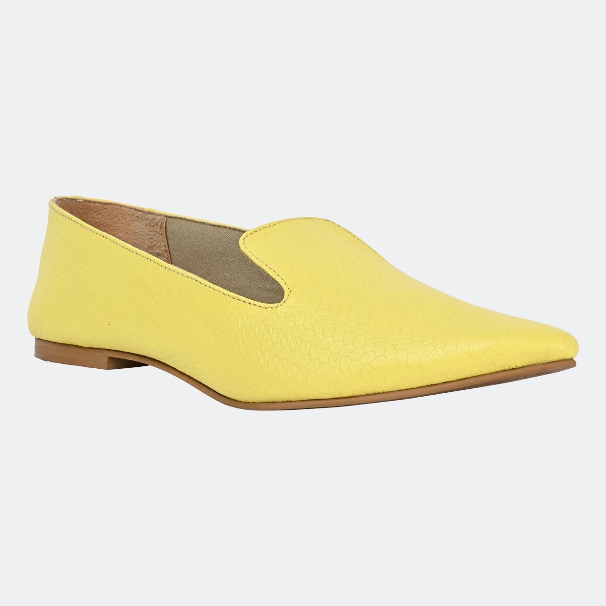 Kim Loafers in Yellow