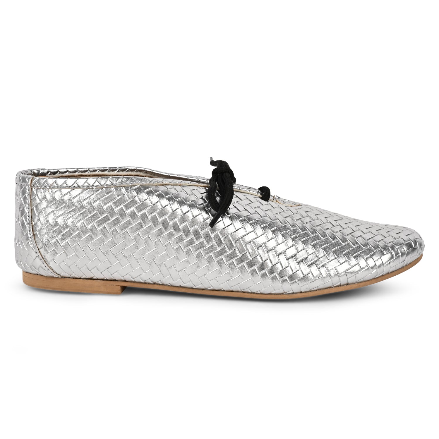Freya Silver Derby Shoes
