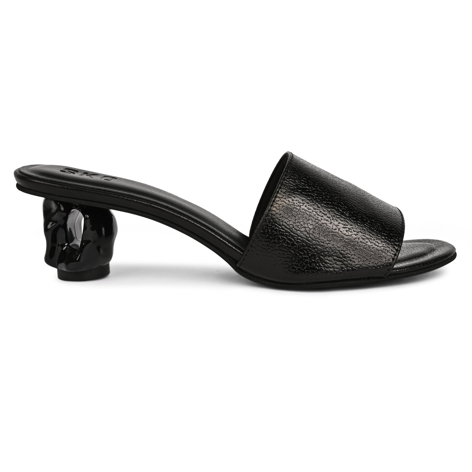 Rose Heels in Black