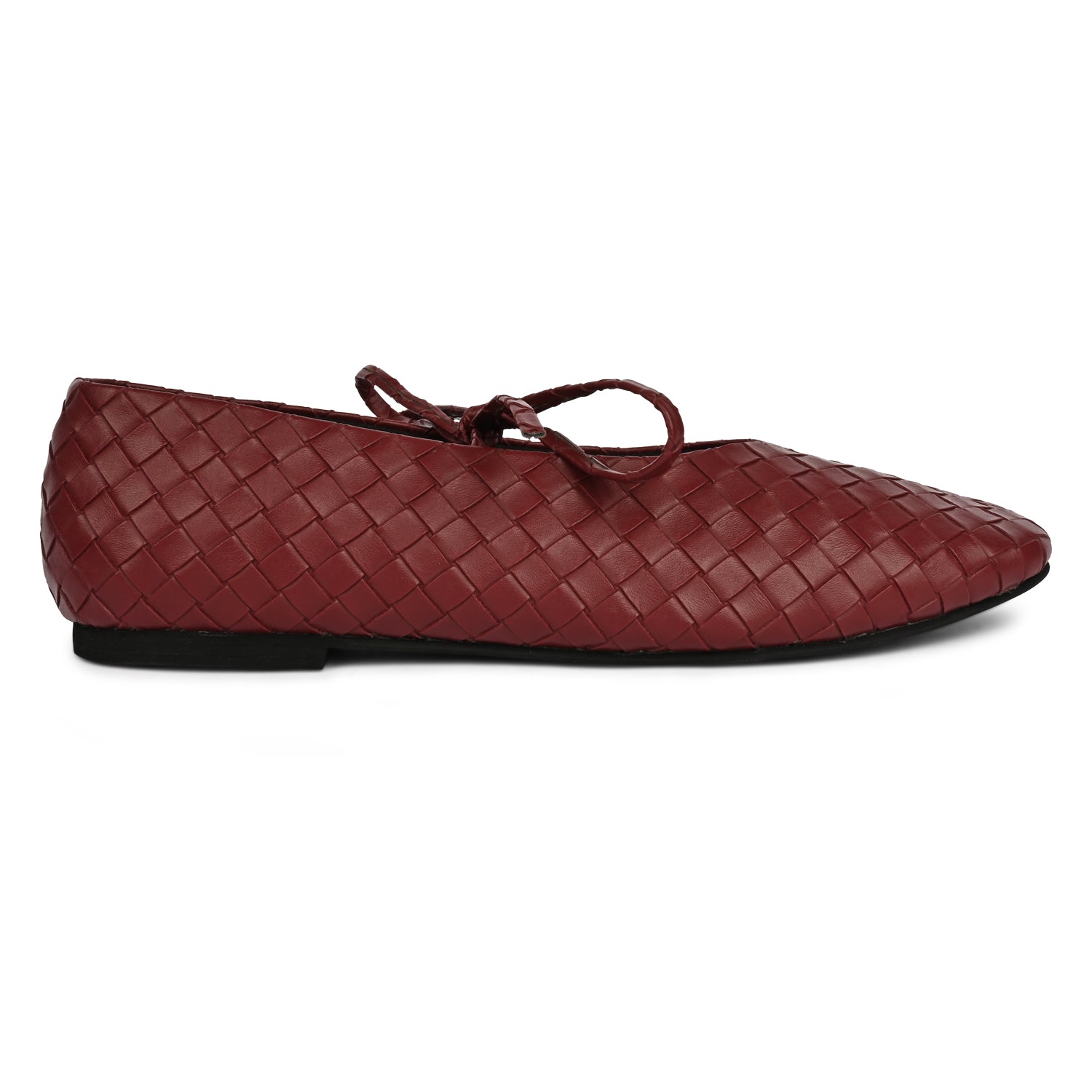Daphne Maroon Loafers For Women