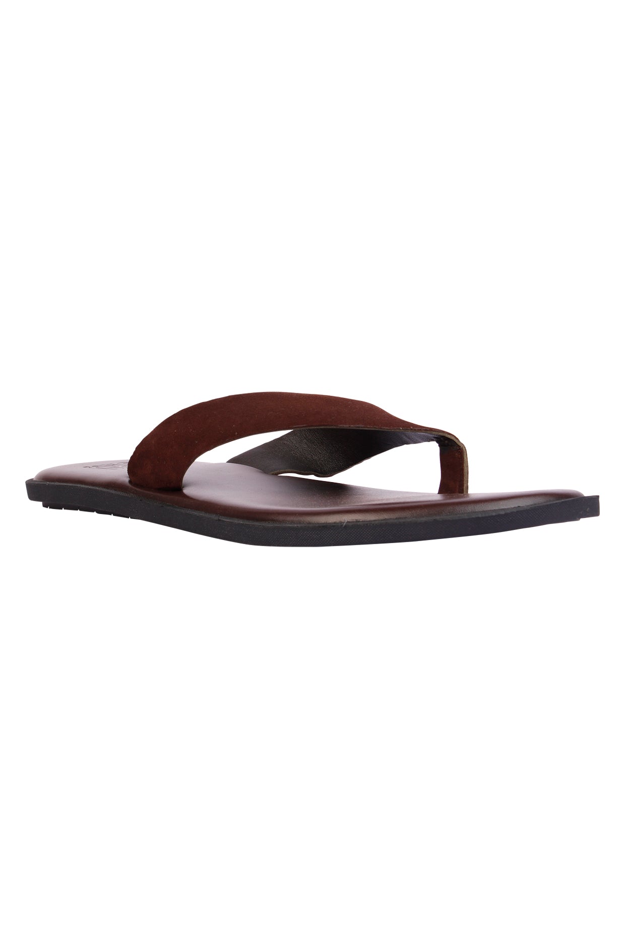 Rome Suede Slippers For Men in Brown