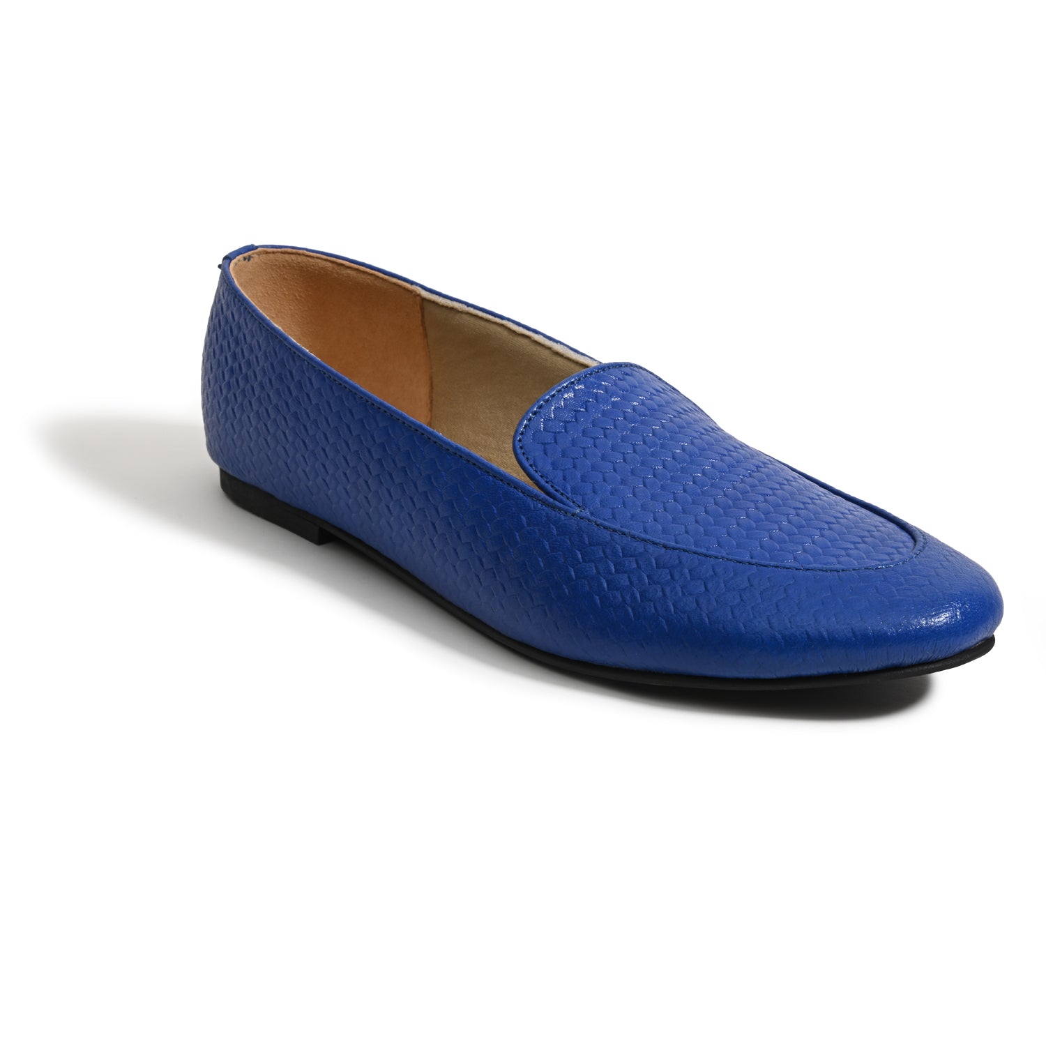 Olivia Blue Loafers For Women