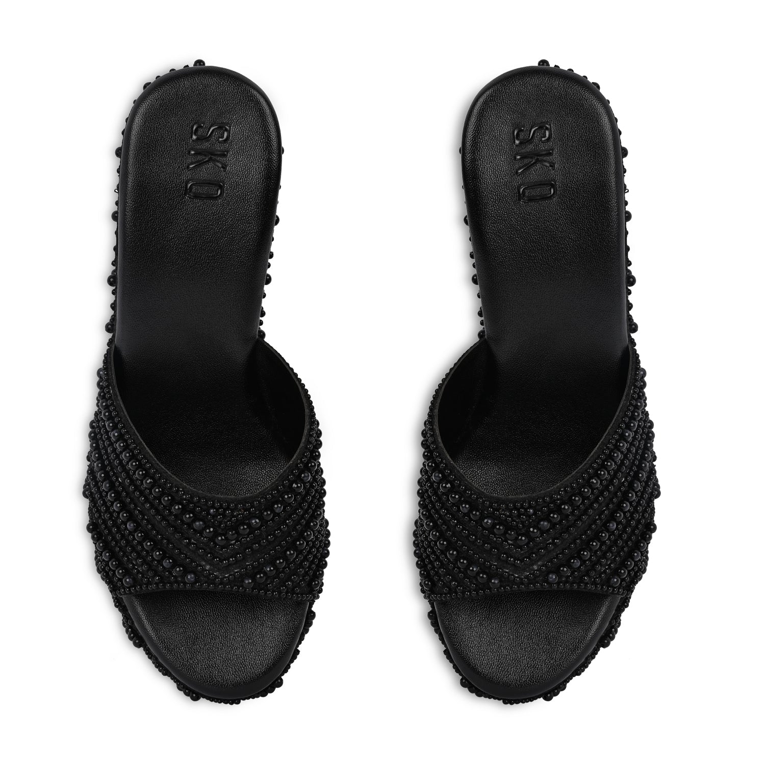 Merjen Black Wedges