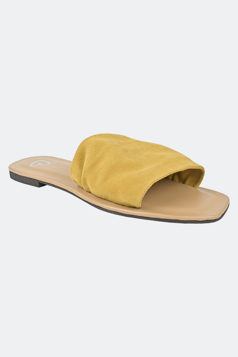 Yellow Suede slides