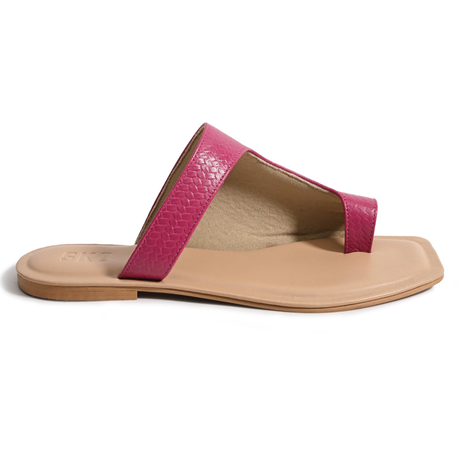 Amalfi in Pink Flat Sandals For Women