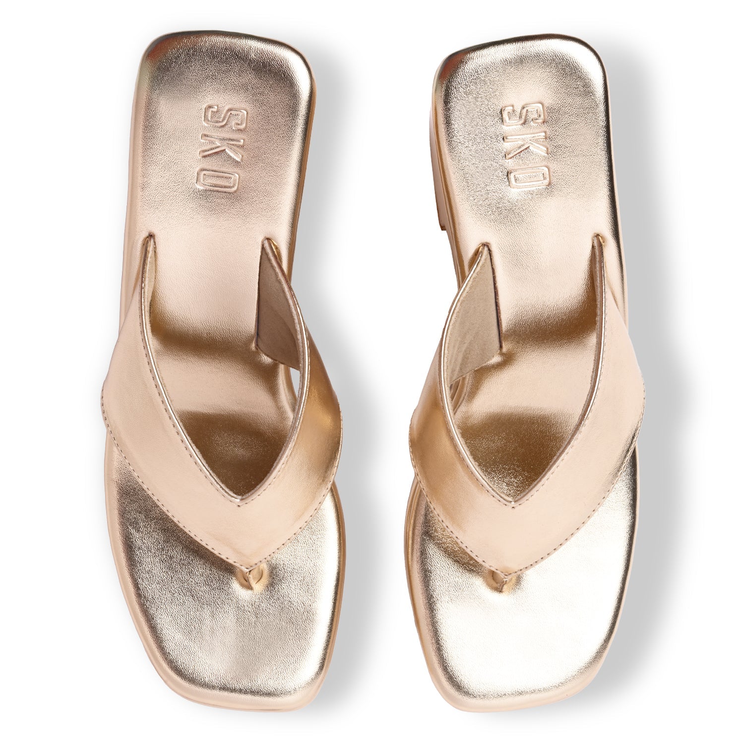 Nice Gold Platform Heel