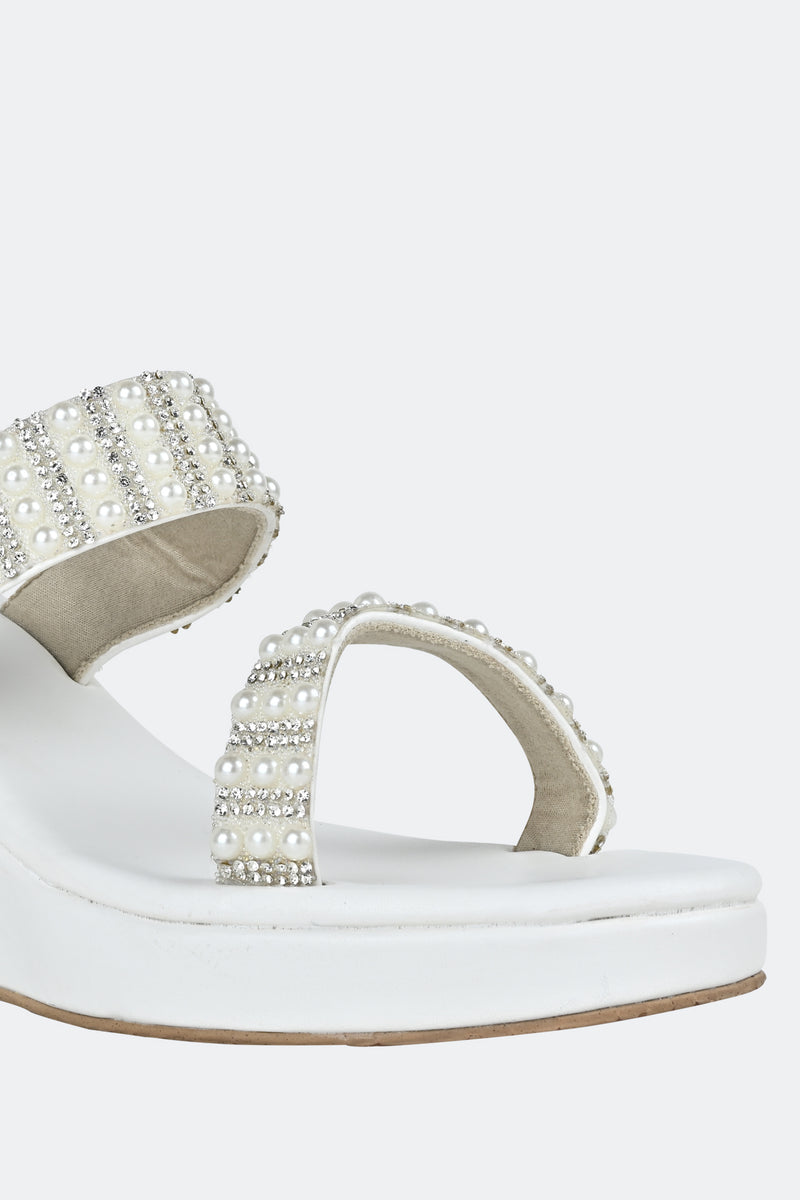 White Pearl Wedges