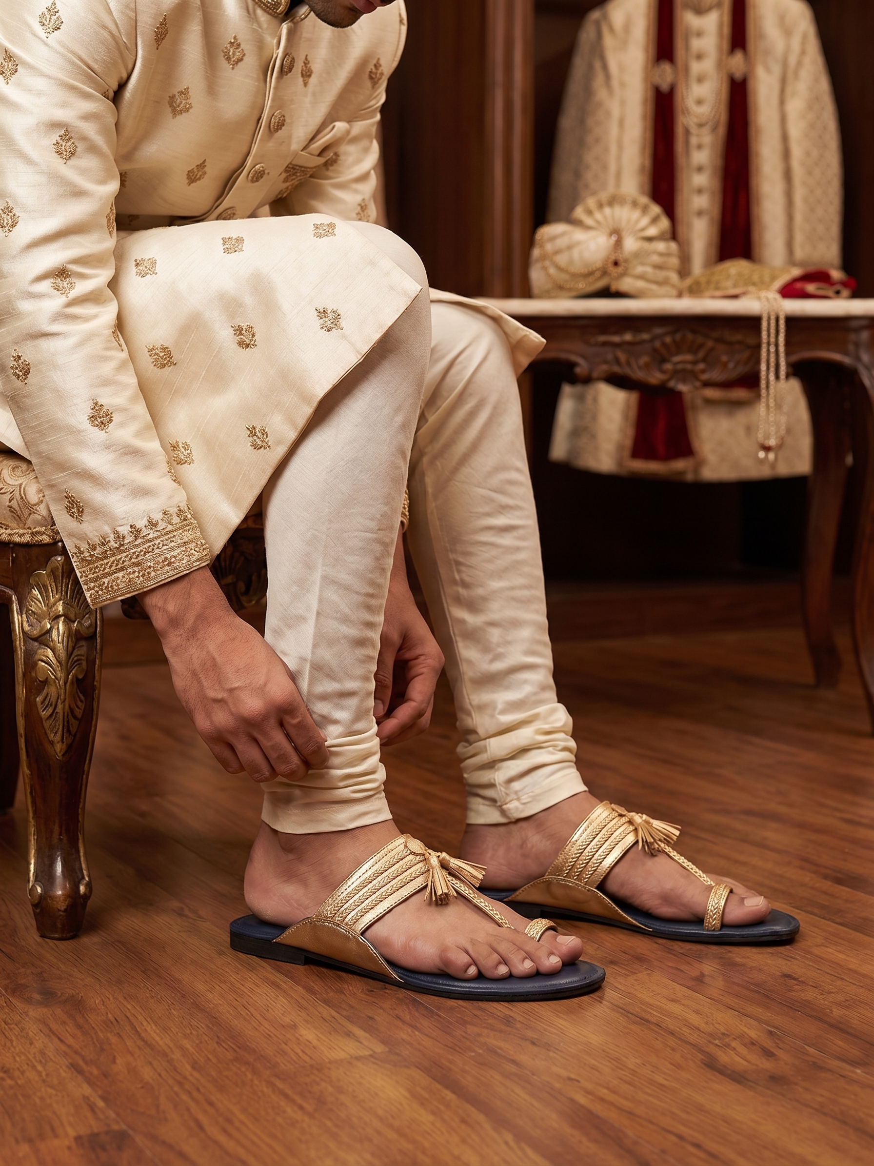 Bronze Kolhapuri for Men