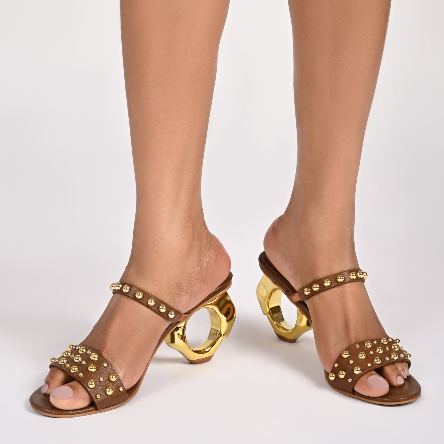 Kat in Tan Heels for Women