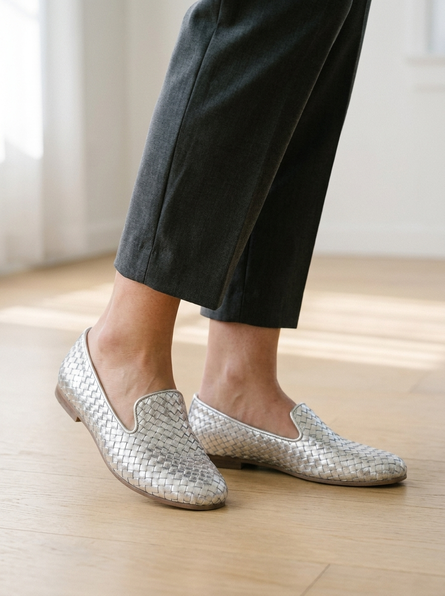Madison Weave Loafers