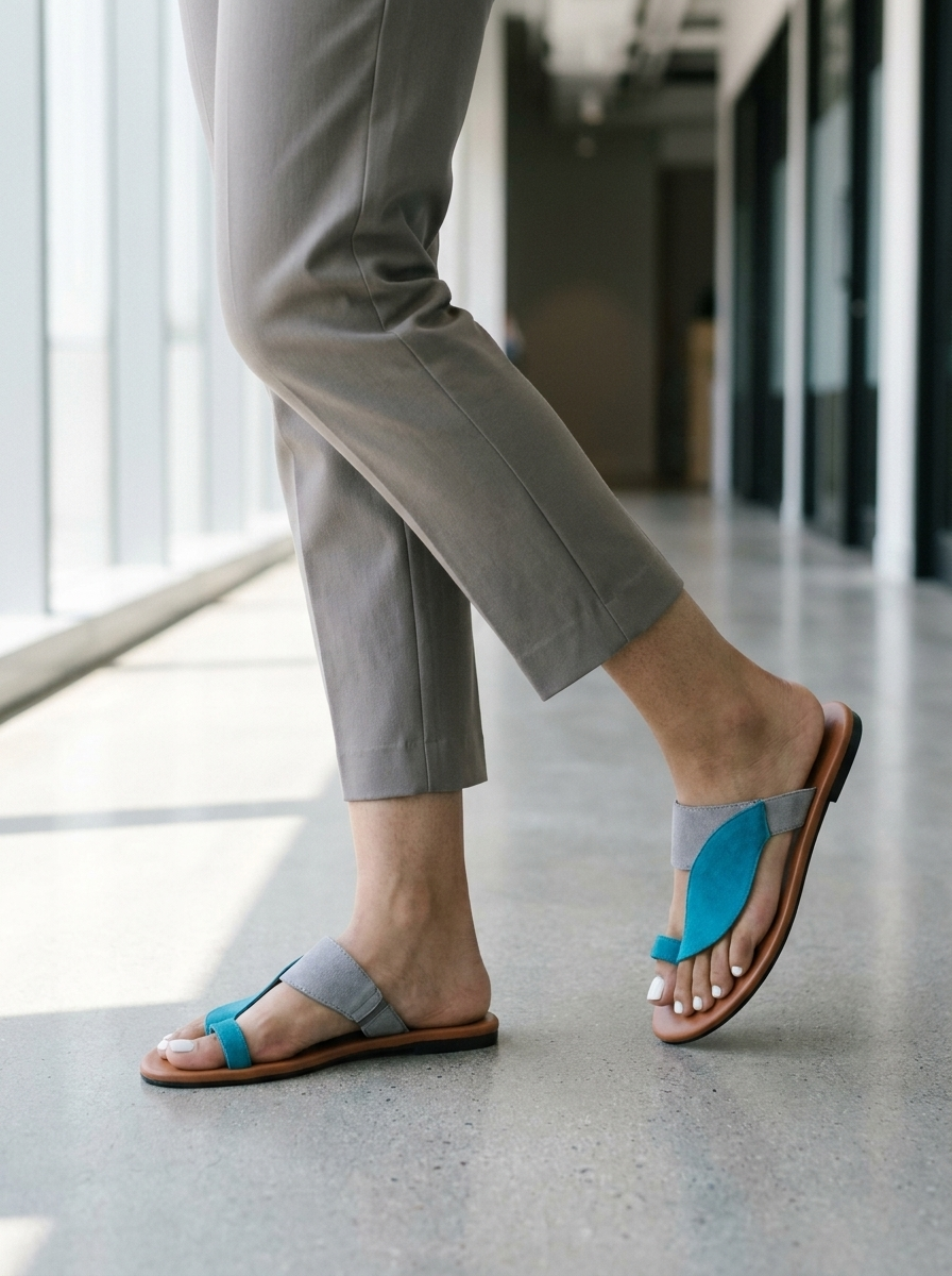 Petal Flat Sandals