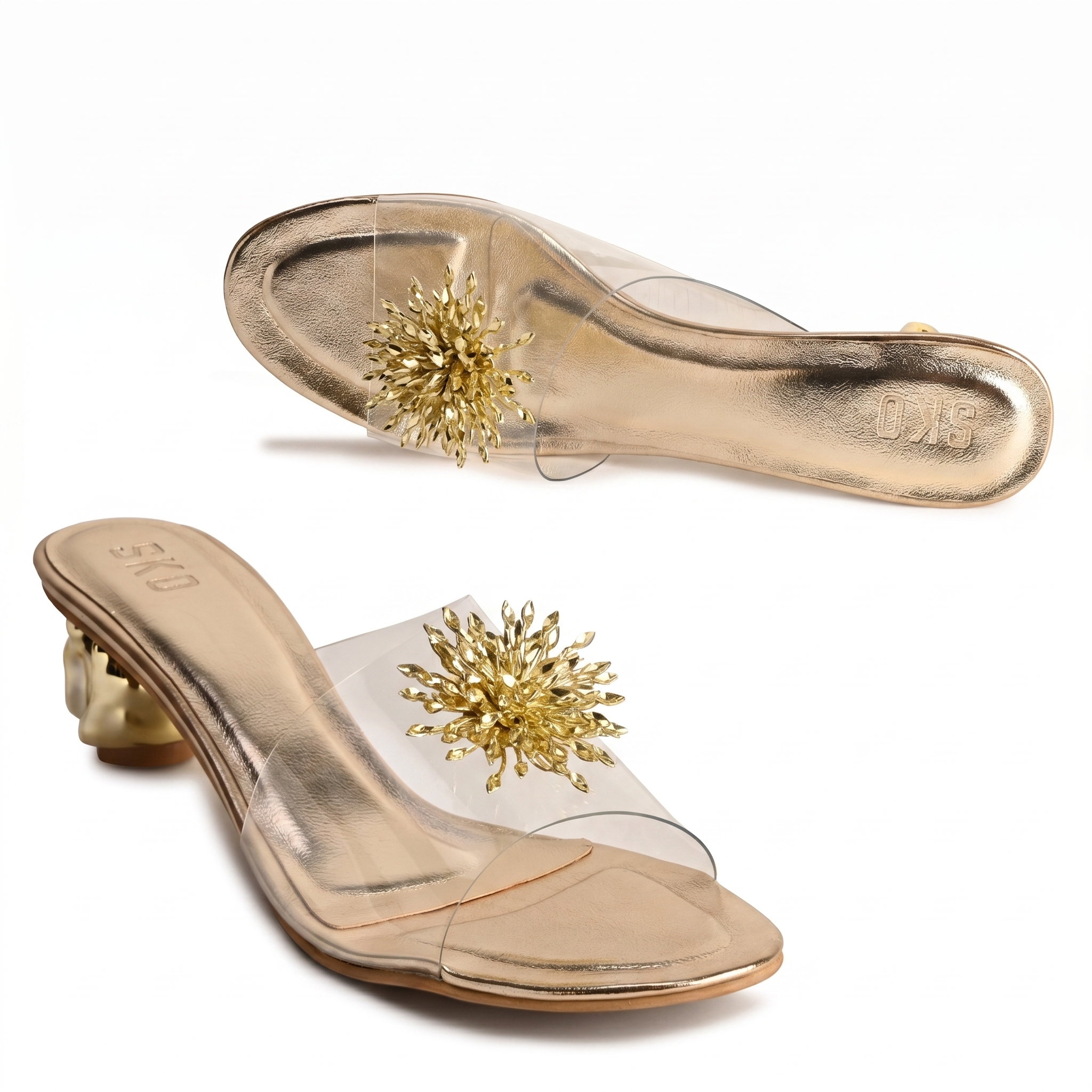 RoseX Golden Heels