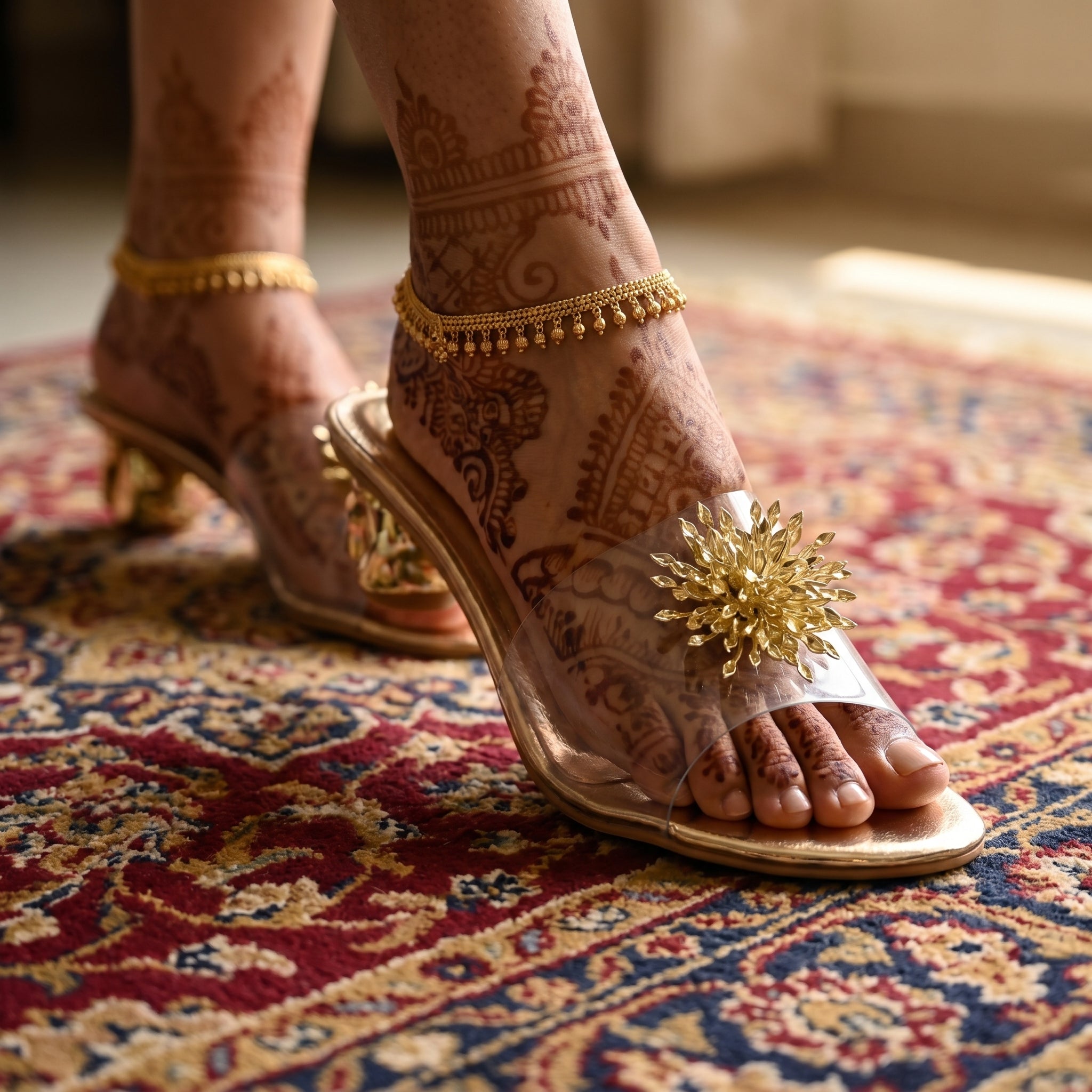 RoseX Golden Heels