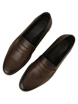 Two Tone Brown  Penny Loafers
