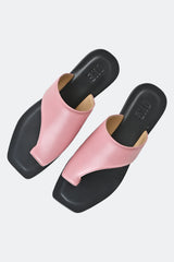 Pink One Toe Flats
