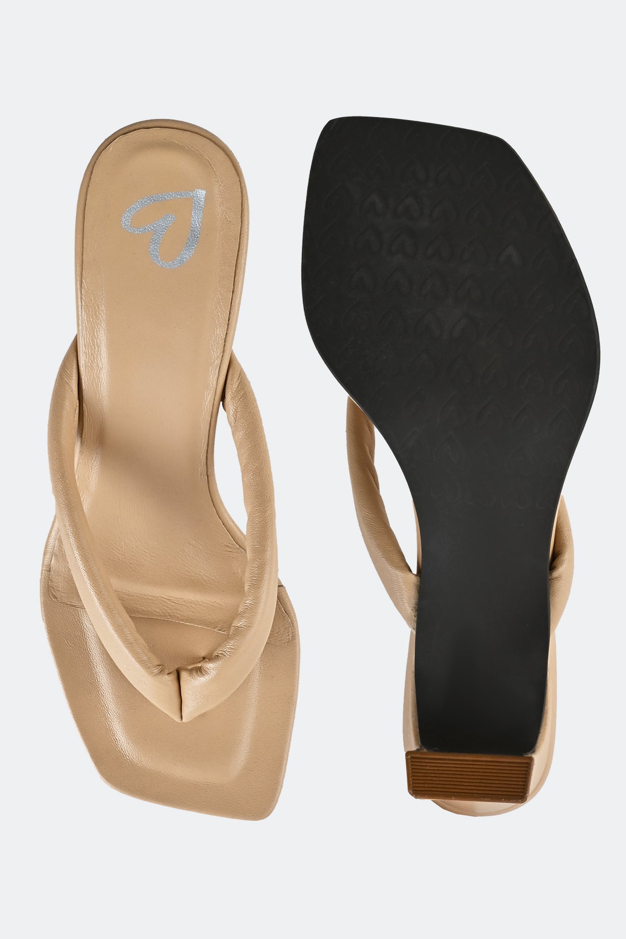 Nude Thong Heels