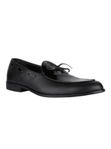 Black Patent Loafers Bow