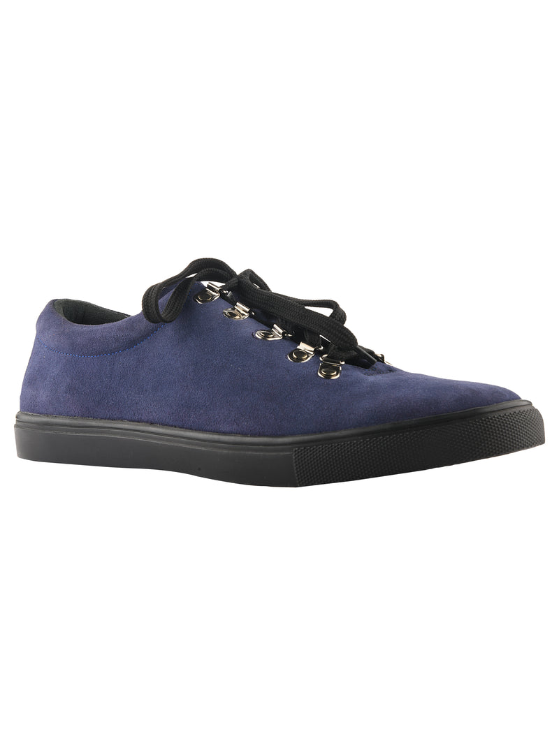 Granada Navy Blue Suede Sneakers