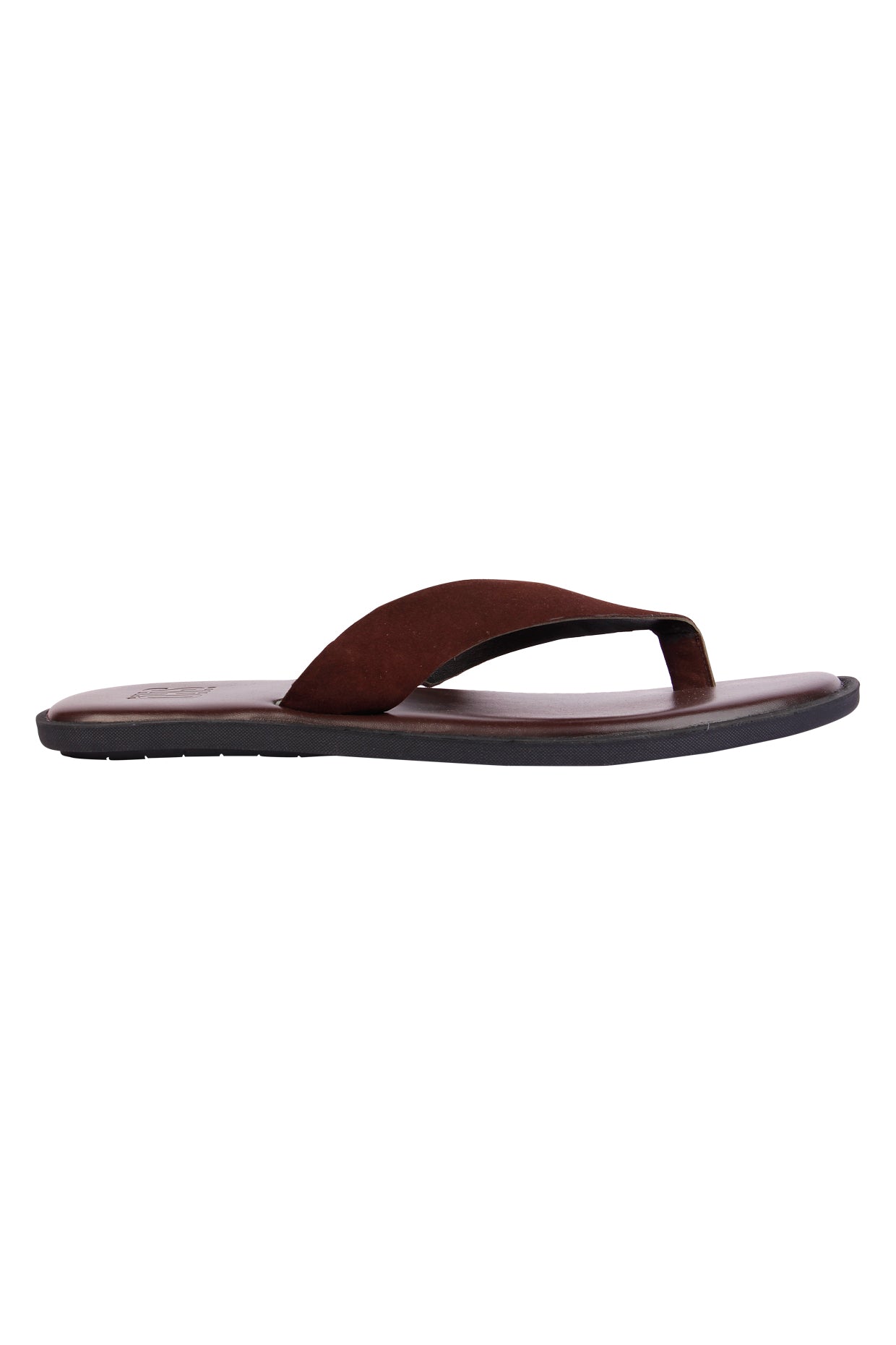 Rome Brown Suede Slippers For Men