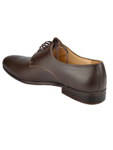 Brown Lace-up Leather Shoes