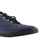 Granada Navy Blue Suede Sneakers