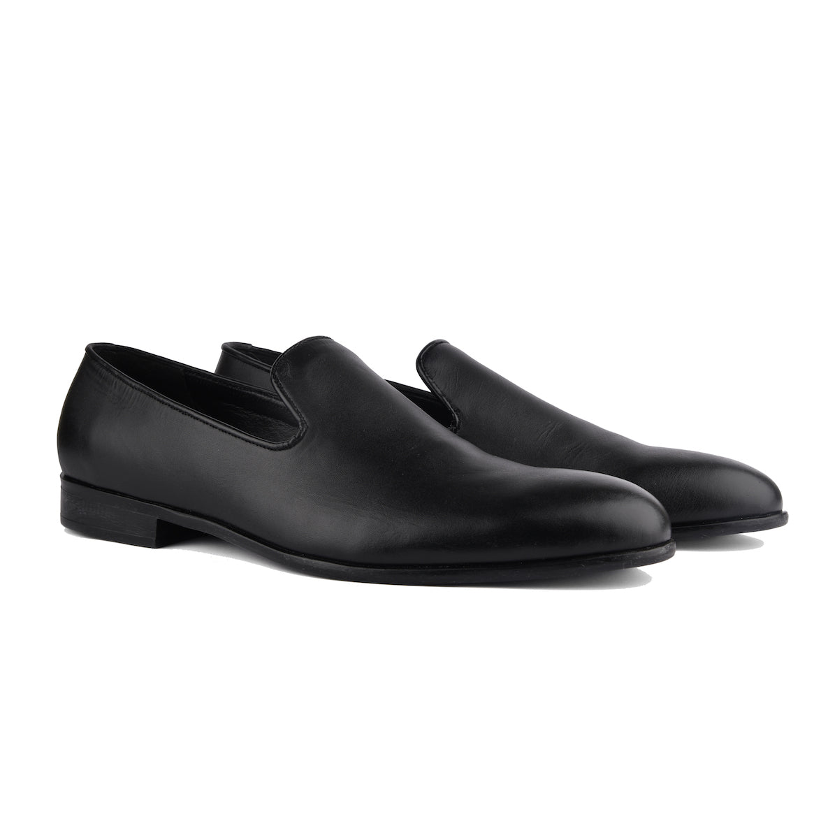 Alfie Black Loafers For Men