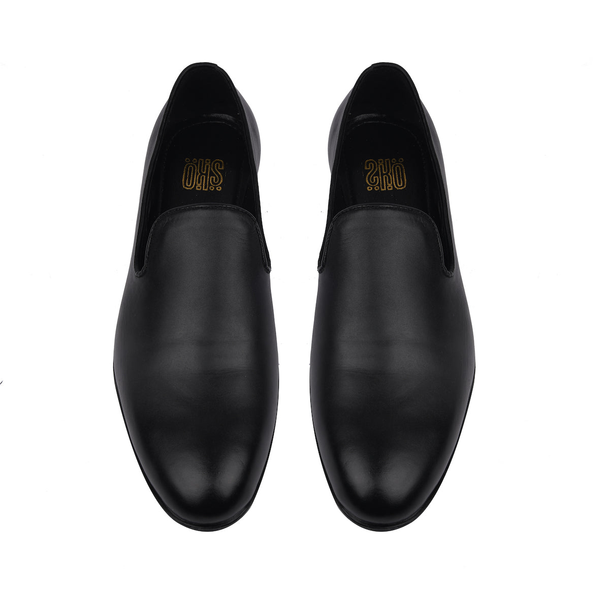 Alfie Black Loafers For Men